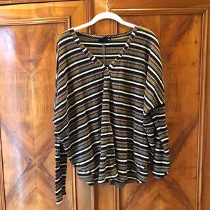 URBAN OUTFITTERS HENLEY TOP